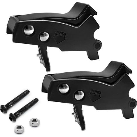 Lot de 2 supports de montage pour scie à onglet en plastique noir pour DW723 DWX723 DWX724 DWX725 (1/5)