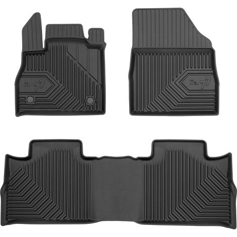 Tapis de Sol de Voiture pour Renault Espace V 2014-2022 TPE Imperméable 3Pcs (1/5)