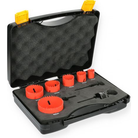 Coffret de 6 trépans pour électricien - HANGER - 150496 (1/3)