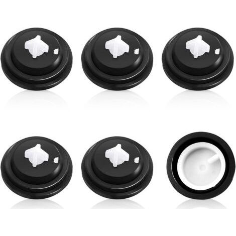 Replacement parts for toilet floating membrane flush seal, side entry membrane washers for toilet tank flush maintenance. (1/5)