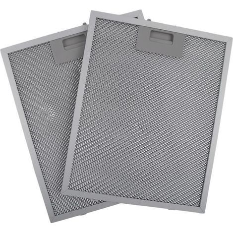 Set mit 2 Dunstabzugshaubenfiltern, Metallgewebe, 320 x 260 mm, Dunstabzugshaubenfilter (1/4)