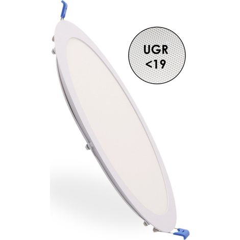 IluminaShop - Downlight Panel LED 25W Circular Pro CCT IP20  3000+4000+6000 (1/2)
