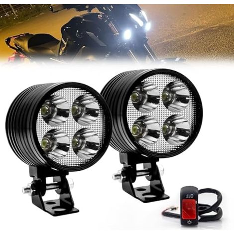 Biqing 2 x Mini 4 LED Moto Spot (1/5)