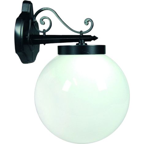 Lanterna con braccio superiore a sfera 100w IP44 29xH38.3 cm (1/4)