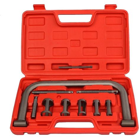 Compresseur de ressort de soupape universel rouge pour voitures et motos (1 pièce) (1/5)