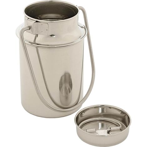 Milchkanne Edelstahl Transportkanne 7,5 ltr.