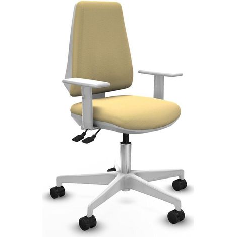 Piqueras und Crespo B5B026N ergonomischer Bürostuhl creme
