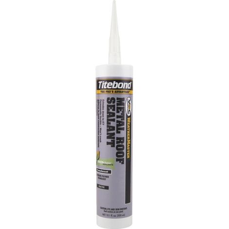 Scellant pour toitures Titebond WeatherMaster 62451A 300ml gris foncé