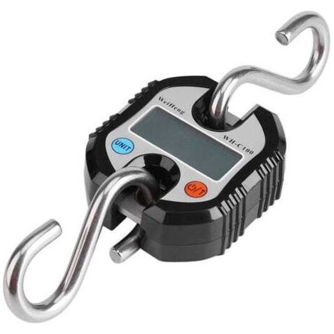 Pèse-Bagages Électronique 150kg – Peson Portatif avec Écran LCD, Pratique pour Voyage et Valise (1/5)