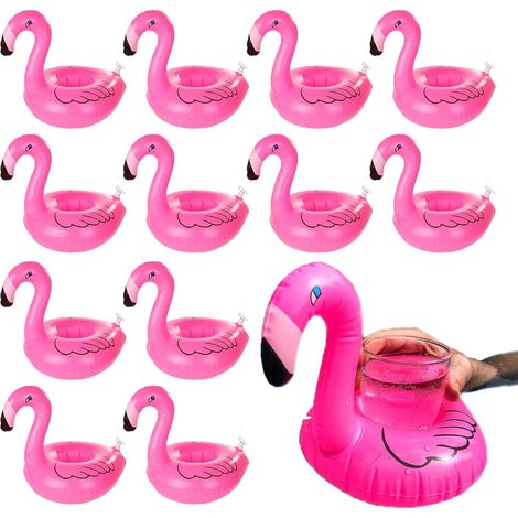 Détente de verre gonflable, Zwembadglijbanen, porte-boisson, détente de verre gonflable pour divertissement aquatique, fête de piscine, jus de boisson, décor de fête (1/5)