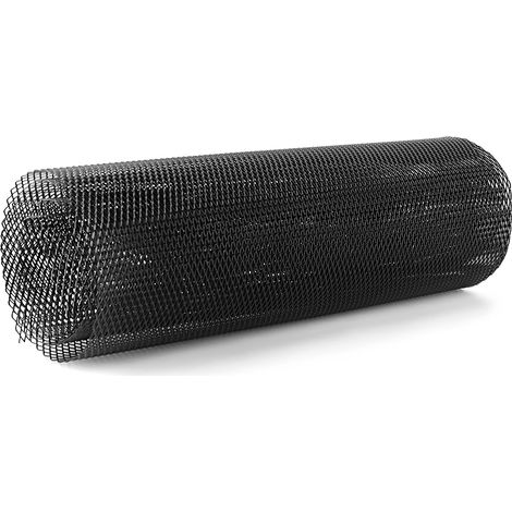 Grille maille aluminium 3x6mm losange universelle pour pare-chocs et calandre de voiture, tôle en alliage (1/3)