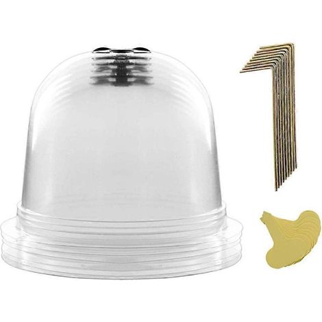 Cloche de jardin, dôme pour plantes, protection réutilisable contre l'humidité