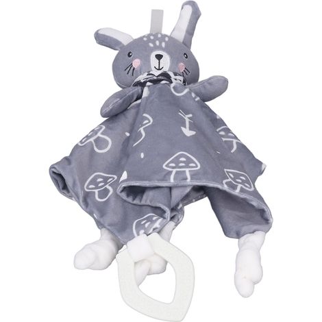 Couverture de sécurité pour animaux - Adorable couverture de sécurité pour bébé - Couverture douce, portable et légère pour l'intérieur et l'extérieur - Motif lapin (1/5)