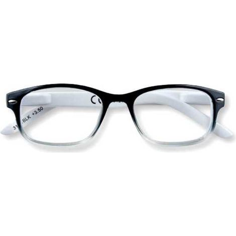 Gafas de lectura negras con graduación difusa +2,00 B1 Zippo