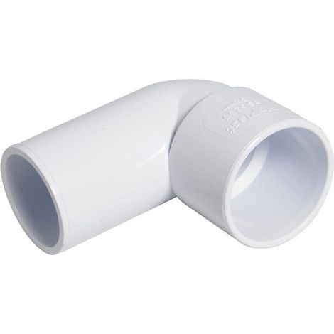 FloPlast 32mm PVC Solvent Weld Conversion Bend 135 Degree White