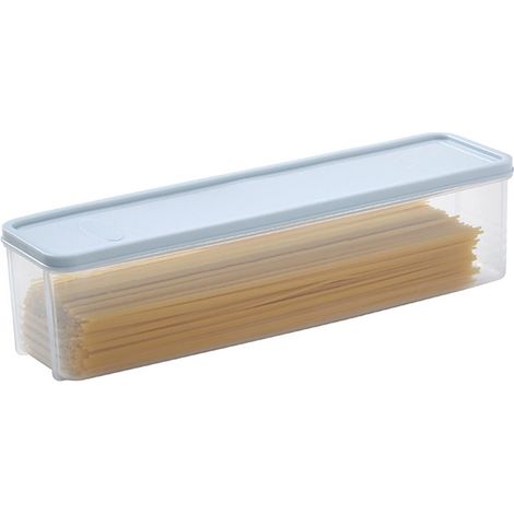 boîte à spaghetti rectangulaire scellée pour pâtes Rangement réfrigérateur Bleu (1/3)