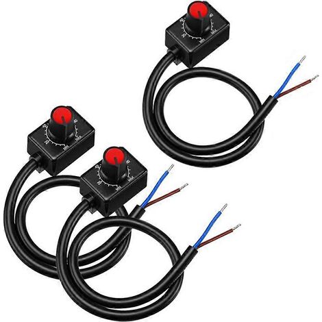 LED-Dimmer mit DC-Taster 0/1-10V, passiver Niederspannungs-PWM-Dimmer für LED-Leiterplatten, dimmbar 0-10V oder 1-10V (3er-Pack) (1/5)