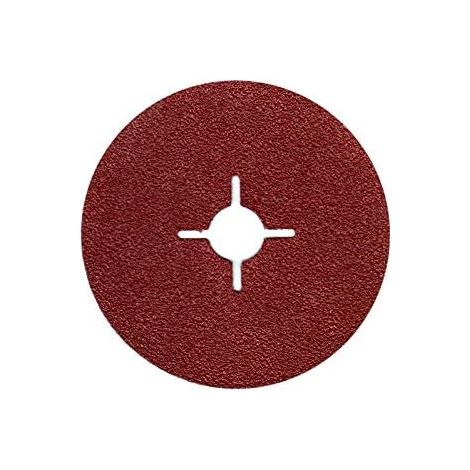 25/50er Pack Fiberscheiben 115 125 180mm Körnung 24-180 Schleifpapier Schleifblatt für Winkelschleifer (50x DM 115 mm Körnung = 24)