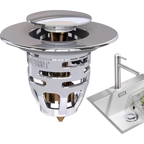 sink drain strainer pop up sink strainer bathroom sink (1/5)