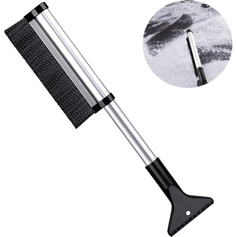 APEX Grattoir à glace 2 en 1 pour vitres de voiture, pelle à neige rétractable, pelle à neige détachable, convient aux berlines, SUV et camions. (1/5)