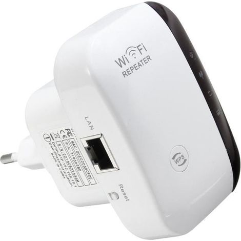 NEUFU 300Mbps Wifi Répéteur Amplificateur Sans Fil 802.11n Routeur PRISE EU (1/4)