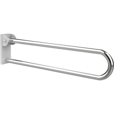 Maniglione barra ribaltabile cm 62 removibile inox (1/3)