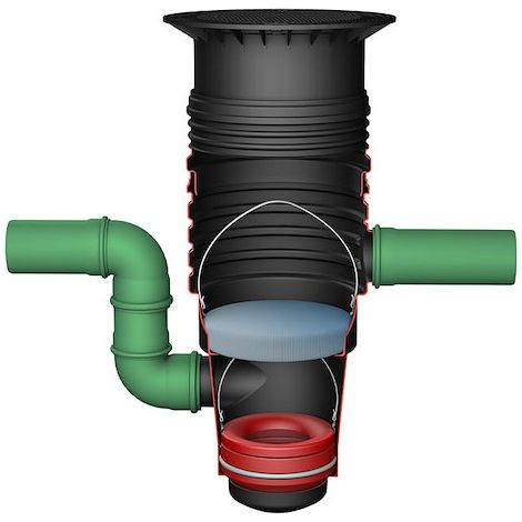 EcoPure Public Substratfilter Extern / DN200