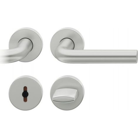 Poignée porte WC Acier inoxydable.VK8, 0 12 1075 (1/3)