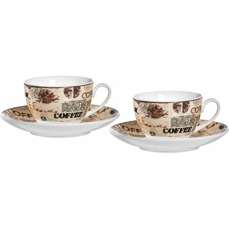 Cappuccino "Crema" 4er Satz (1/2)