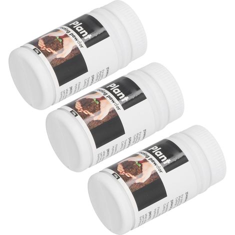 3 sachets de 99 g de poudre d'enracinement à base d'acides aminés, pour l'enracinement des plantes et des fruits, et pour l'utilisation domestique et au jardin. (1/5)