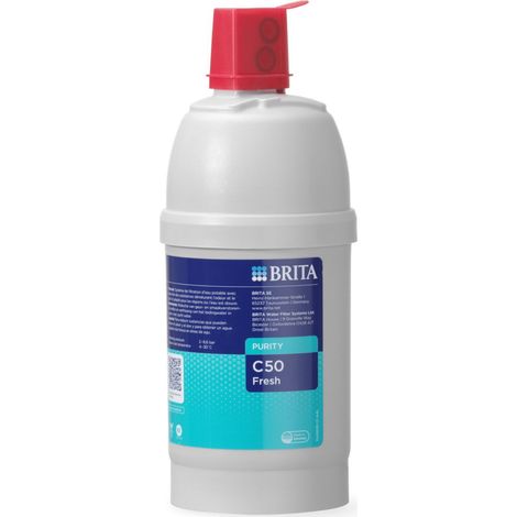 Filtro de agua de carbón Brita Purity C50 de 3 etapas, 60 l/h (1/2)