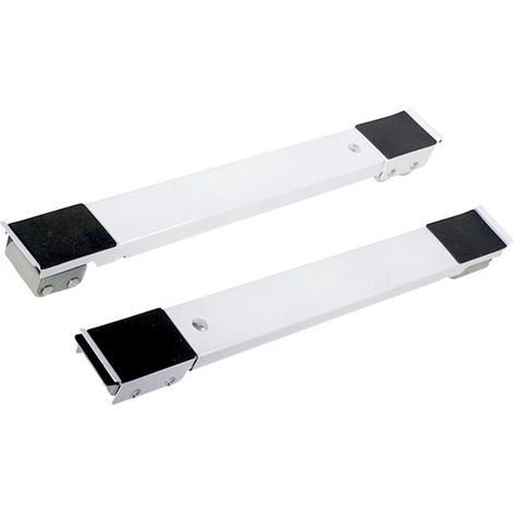 Soporte móvil extensible para refrigerador - Modelo blanco mejorado
