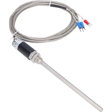 Capteur de température étanche, sonde de température à thermistance Pt100 pour la mesure WZPT‑10 (1/5)