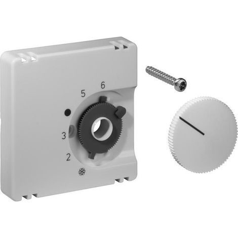 Deckelset Alre, 55x55 mm reinweiß (ähnlich RAL 9010) glänzend, JZ-001.100 (1/5)