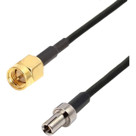 Cavo di collegamento TS9 / SMA RG174 da 20 cm