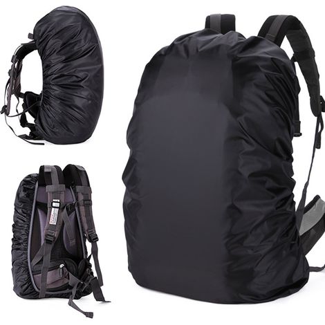 Housse De Pluie Pour Sac À Dos - Nylon Imperméable Réglable - Pour Vélo Et Camping - 1 Pièce (1/5)