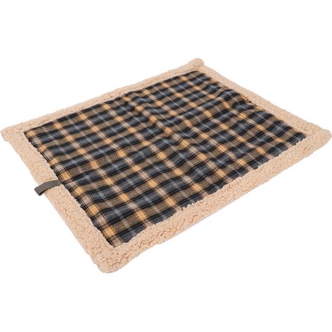 Matelas pour animaux de compagnie en polaire imperméable, coussin pour chien en forme de petit cochon, couverture antidérapante et chauffante (couleur de la photo : 76 x 58 x 5 cm / 29,9 x 22,8 x 2 po (1/5)