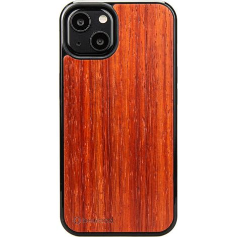 Holzhülle für iPhone 13 PADOUK (1/3)