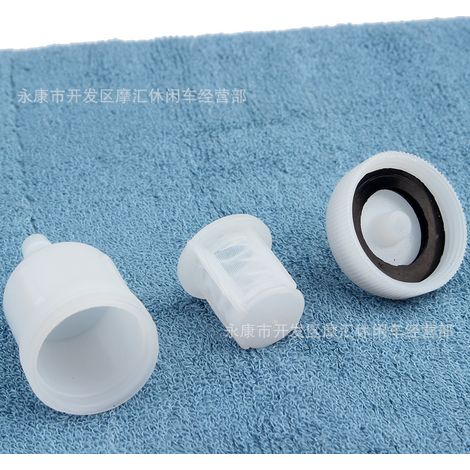 Detachable GY6 scooter off-road vehicle ATV beach buggy fuel filter fuel cup filter element white (1/5)