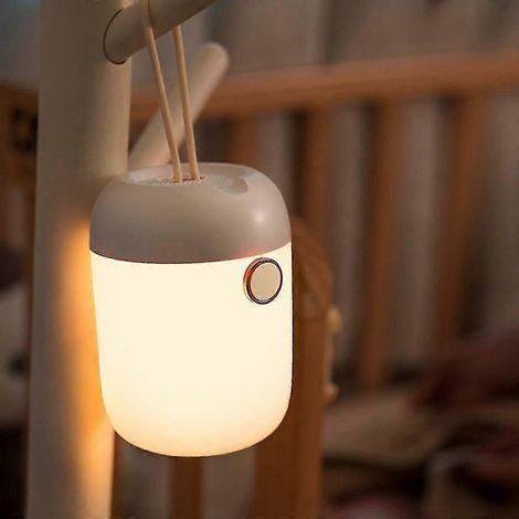 Veilleuse pour enfants, veilleuse bébé rechargeable à commande tactile et à couleurs changeantes, lampe de chevet idéale pour l'allaitement, cadeau parfait pour les bébés.