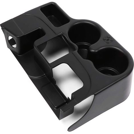 Insert de Porte-gobelet pour Console Centrale Compatible 2003-2012 1500 2500 3500 Noir – Console Centrale de Remplacement Robuste Montée au Sol avec Sièges Baquets (1/5)