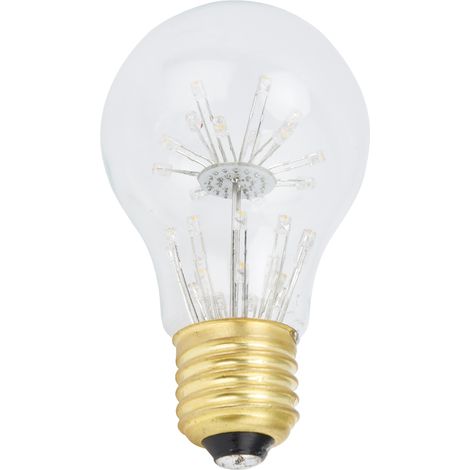 Ampoule décorative LED 3W style feu d'artifice vintage pour fêtes, jardin, chambre, 85-265V (1/5)