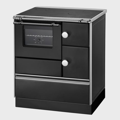 Holzherd K76-70 Westminster 70cm,Li,Schwarz,R.Ni,7,3kW