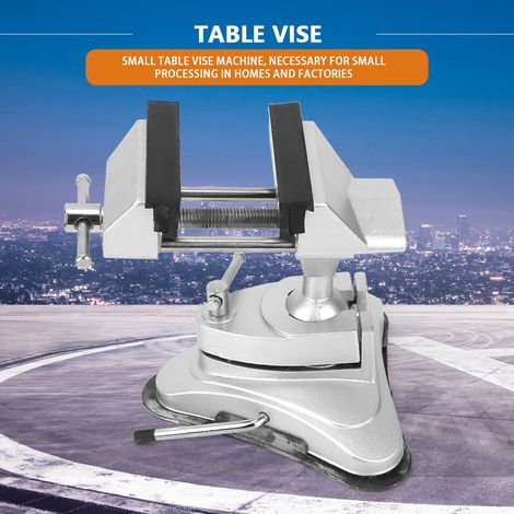 Mini étau de table ménager rotatif à 360 degrés en alliage d'aluminium (1/5)