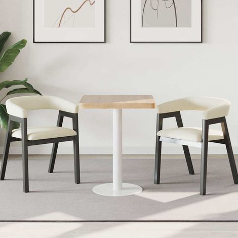 vidaXL Mesa de bistró MDF marrón claro 60x60 cm (1/5)