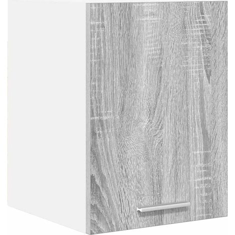 Mueble colgante con puerta Gris Sonoma y 30 x 31 x 40 cm vidaXL