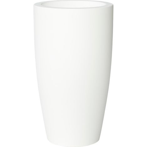 Jardinière d'intérieur et d'extérieur BAMBÚ 90 – Cylindrique ø40cm – Polyéthylène résistant aux UV – Volume 15,8L – New Garden (1/5)