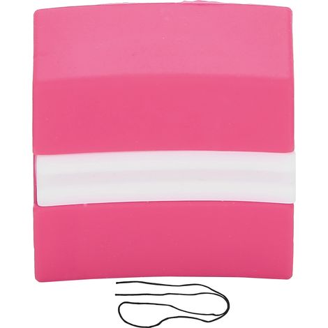 Balle d'exercice en silicone pour le remodelage des muscles du visage, de la mâchoire et du cou, pour l'entraînement des muscles masséters, rouge rose. (1/5)