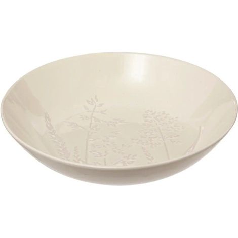 Lot de 6 Assiettes Creuses "Elsa" 20cm Blanc