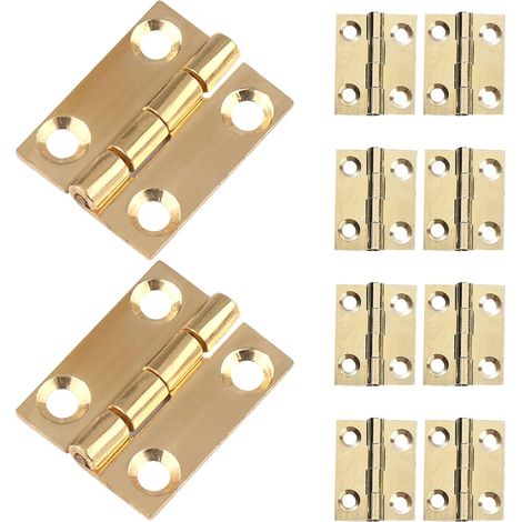 en laiton pour portes de placard petites charnières (1/5)